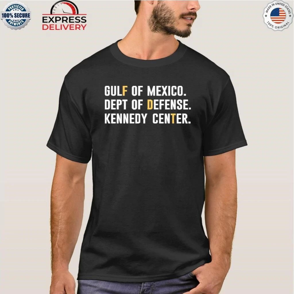 Gulf Of Mexico Dept Of Defense Kennedy Center Shirt