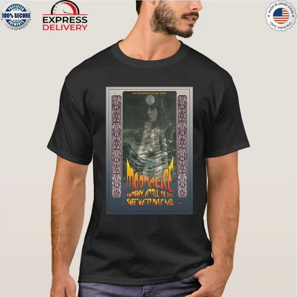 Moonalice April 19 2026 In Mill Valley CA Shirt