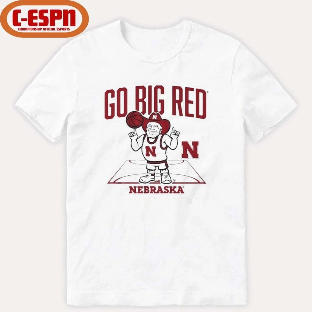 Nebraska Basketball Herbie Mascot Shirt
