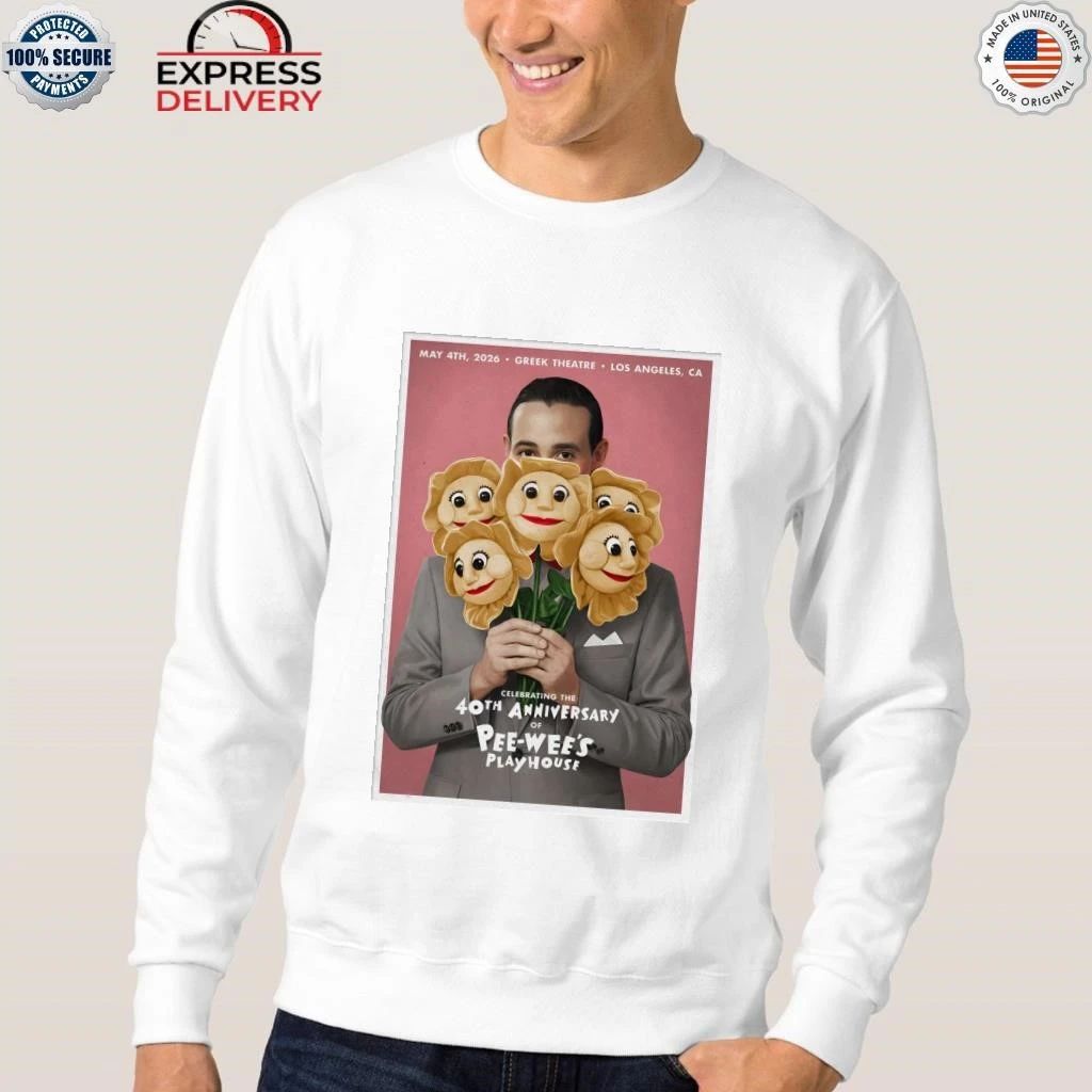 Pee-wee Herman Los Angeles CA May 4 2026 Shirt