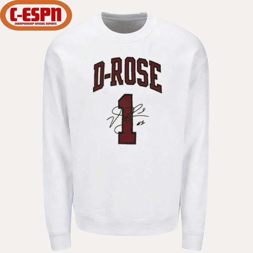 D-Rose 1 Chicago Bulls Derrick Rose Forever Signature T-Shirt
