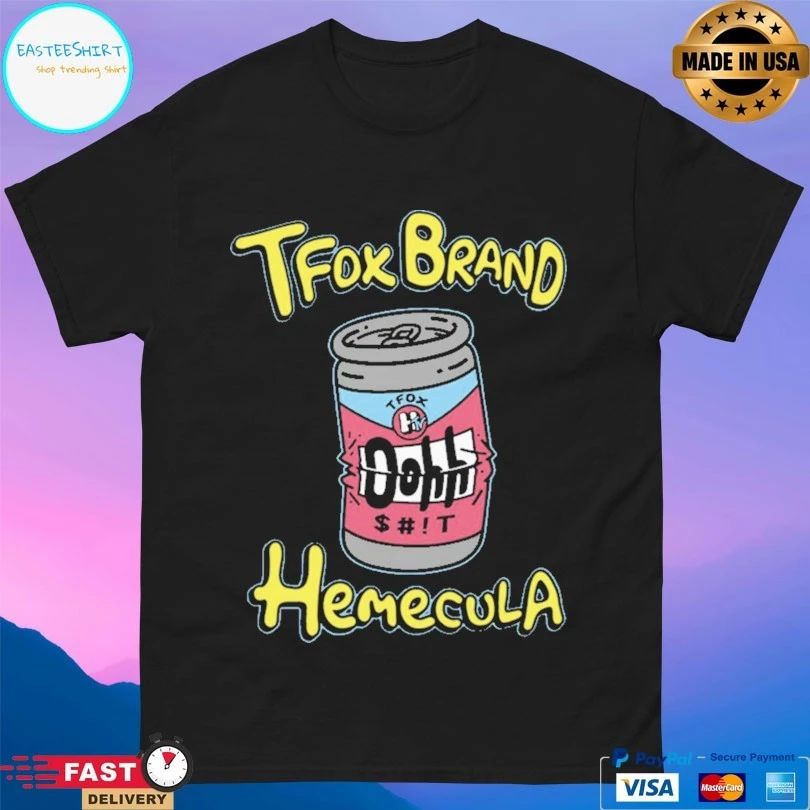 Tfox Brand Hemecula T-shirt