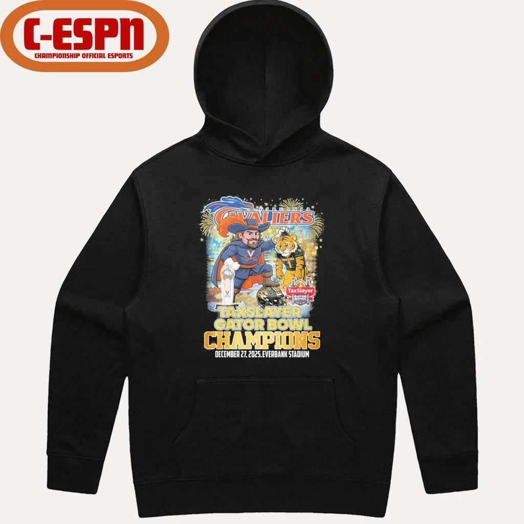 Virginia Cavaliers Mascot Gator Bowl Champions Shirt