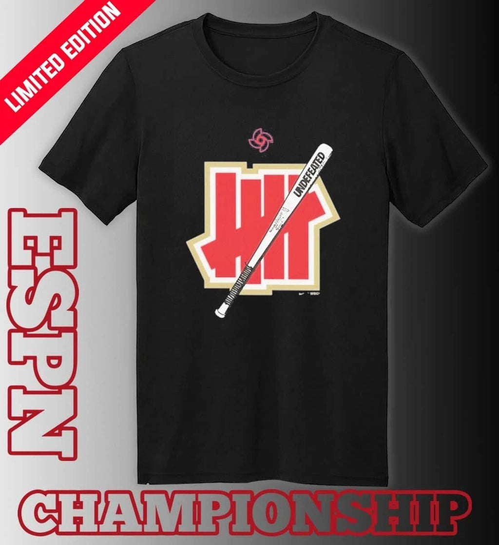 Japan Baseball 2026 World Baseball Classic Undefeated Logo Shirt