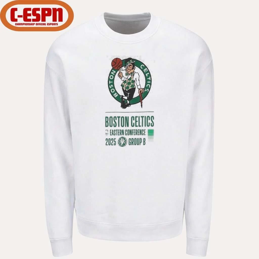 Boston Celtics NBA Cup Eastern Conference Group B T-Shirt