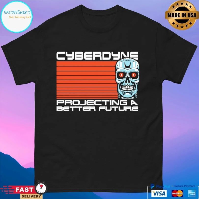 Robot Cyberdyne Projecting A Better Future T-shirt
