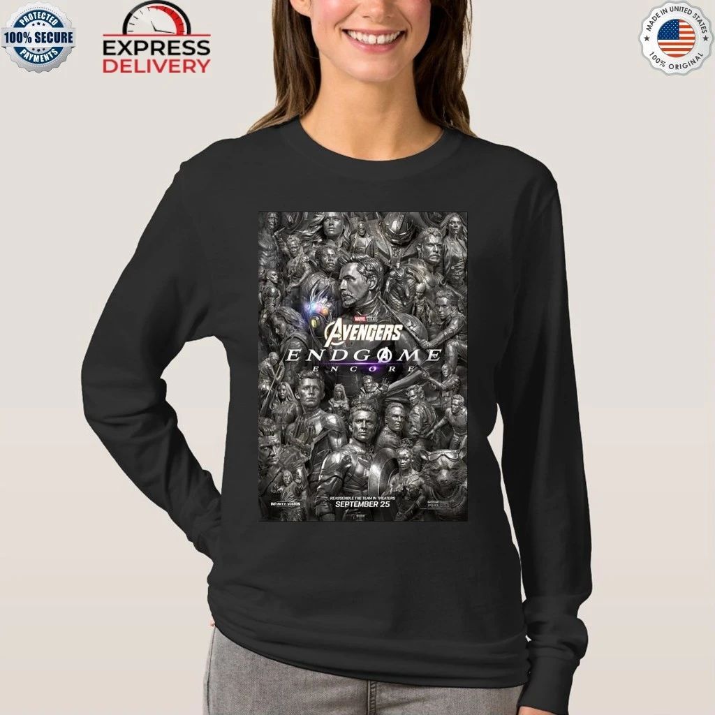 Avenger Endgame Encore 2026 Return In Theater September 25th Shirt