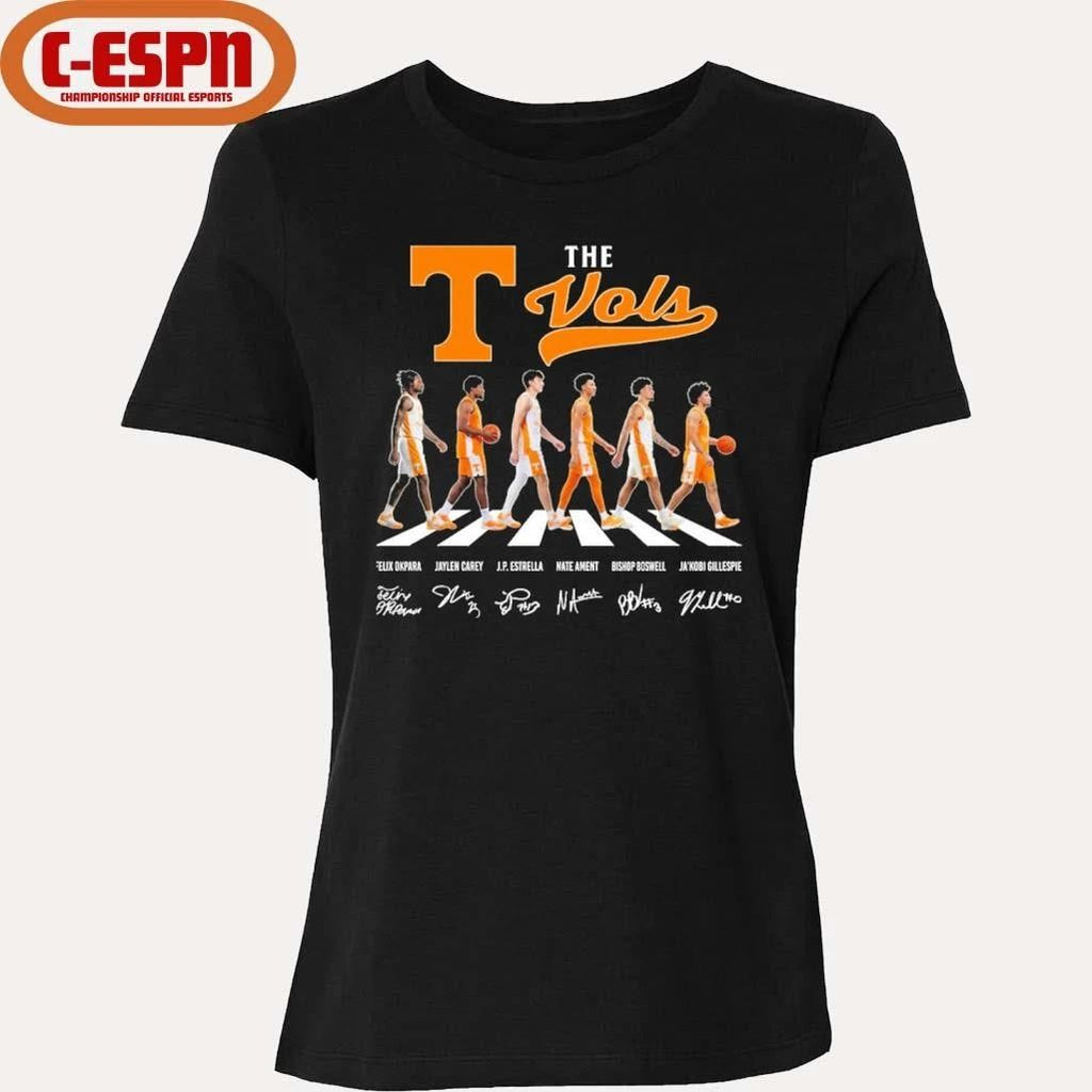 The Tennessee Vols Men’s Basketball Abbey Road Shirt