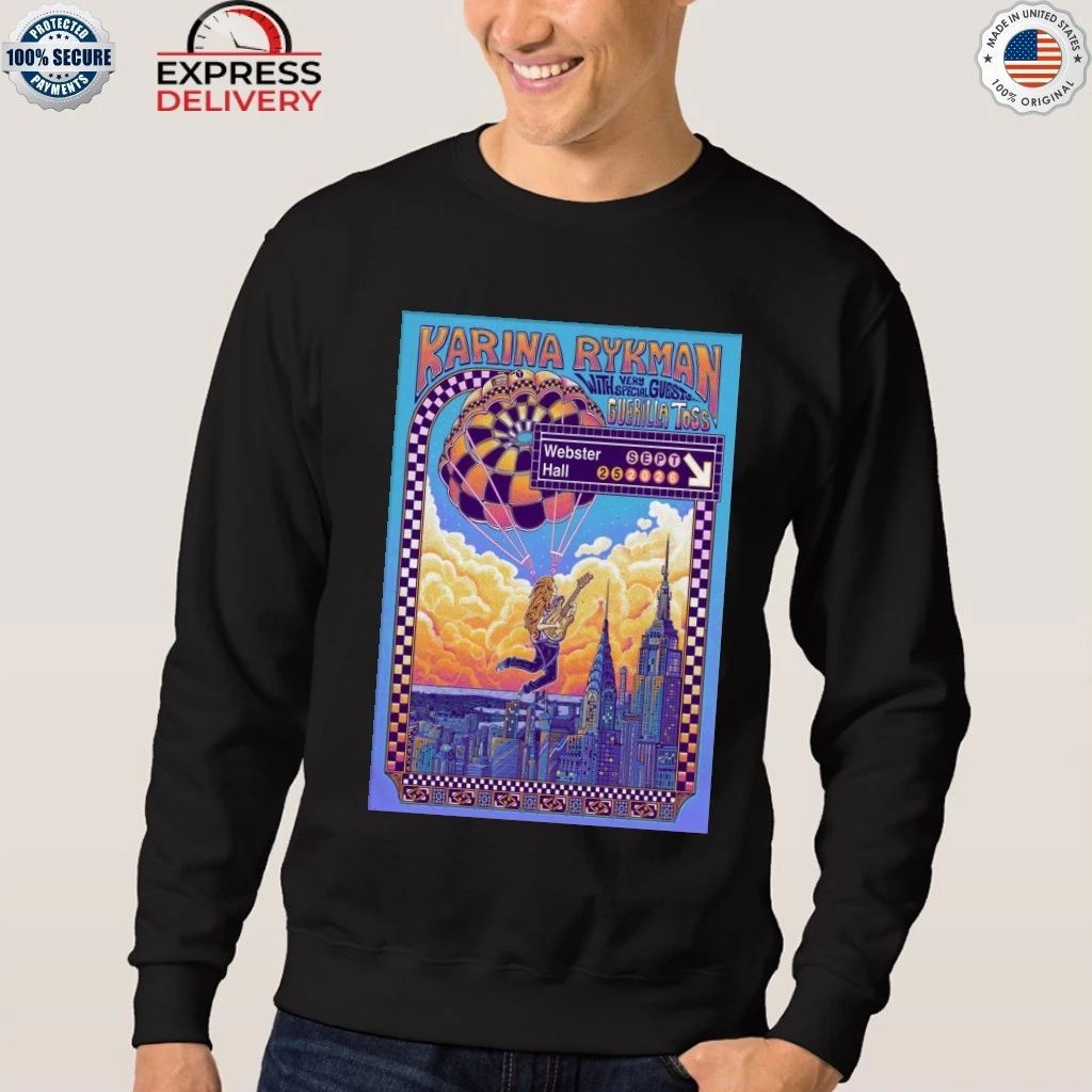 Karina Rykman, Webster Hall, Sep 25, 2026 Shirt