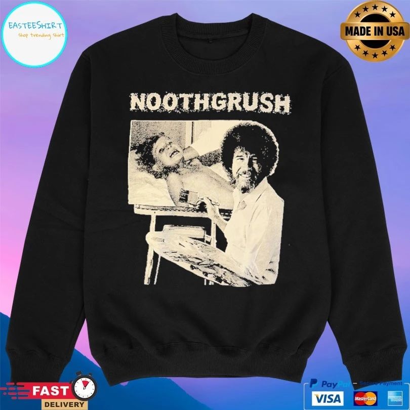 Noothgrush Bob Ross Rabid Kid T-shirts