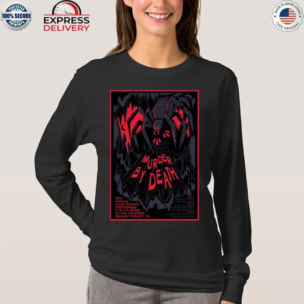 Murder By Death Pelham TN 9 4-9 6 2026 Shirt