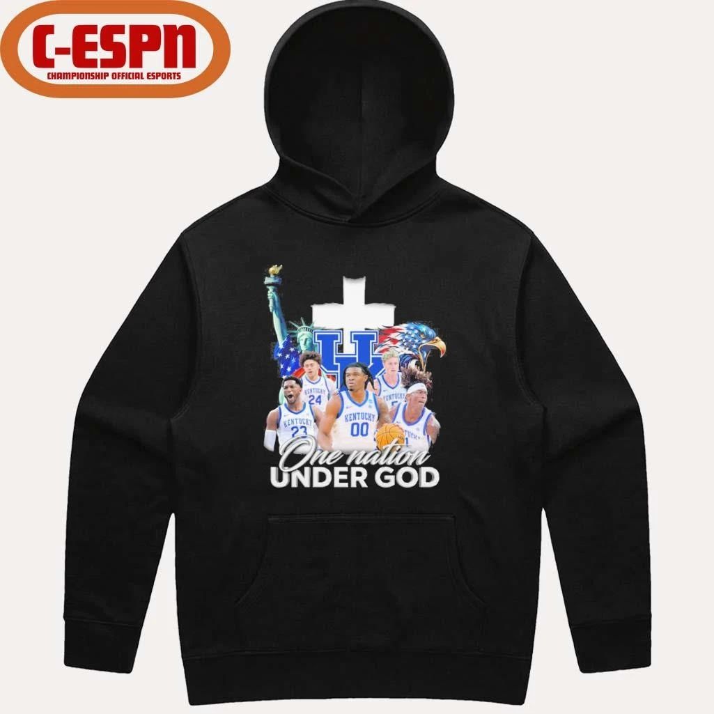One Nation Under God Kentucky Men’s Basketball Shirt