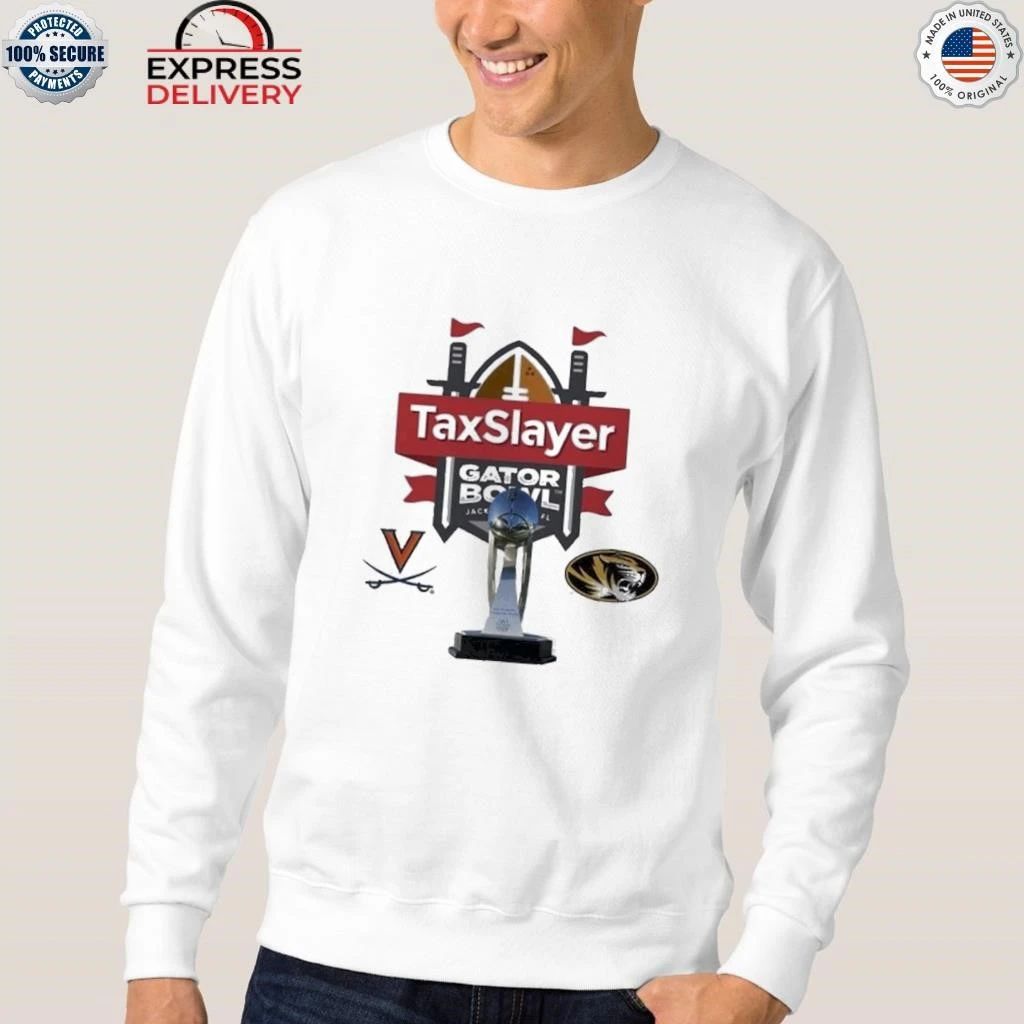 TaxSlayer Gator Bowl December Matchup Virginia Cavaliers Vs Missouri Tigers 2025-26 On December 27 2025 Shirt
