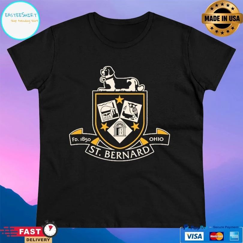 St Bernard Ohio Crest Fd 1850 T-shirts
