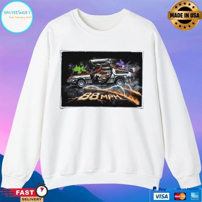 Back To The Future DeLorean Dmc-12 88 Mph T-shirt