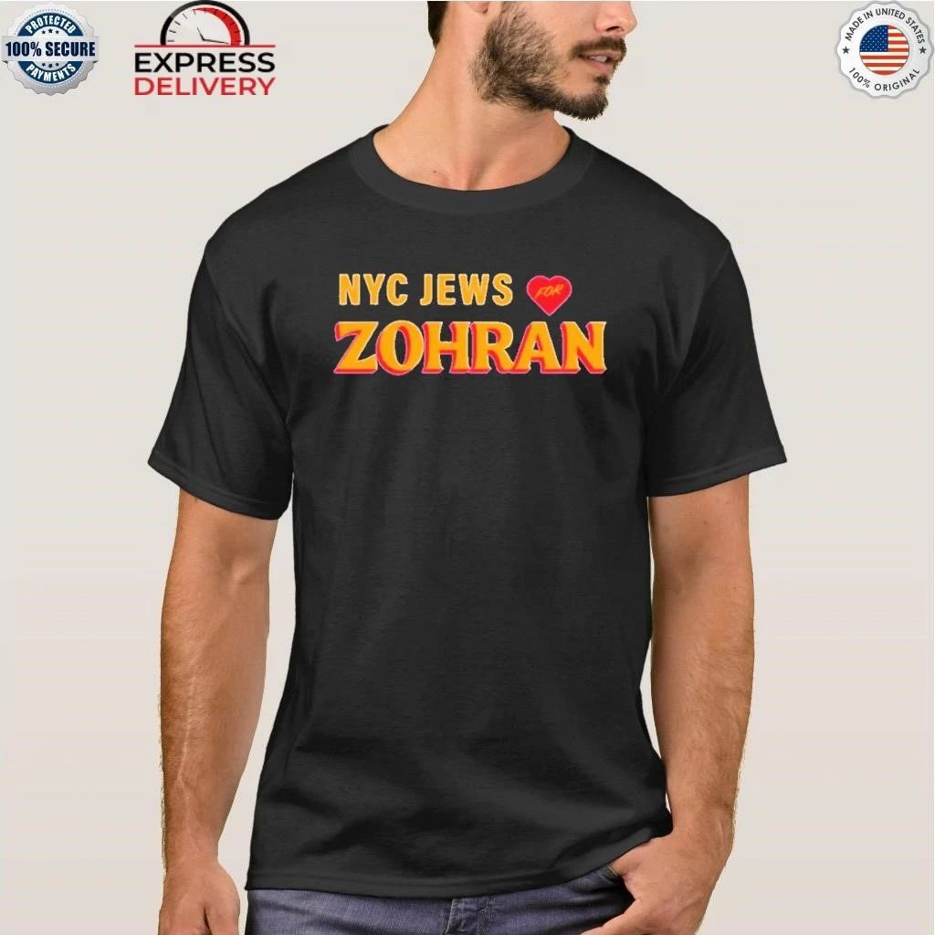 Nyc Jews For Zohran 2025 Shirt