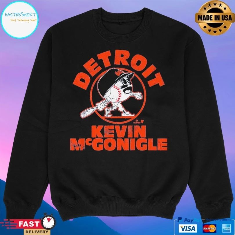 Detroit Tigers Kevin McGonigle Baseball Buddies T-shirts
