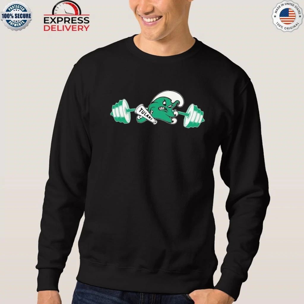 Shadre Hurst Weight Lifting Tulane Shirt
