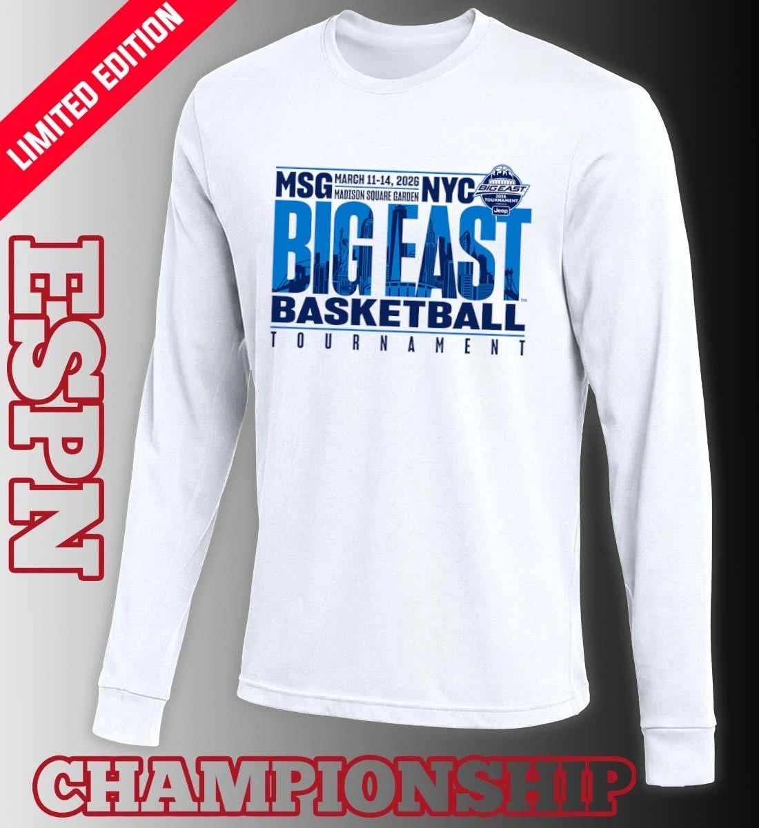 2026 Big East Conference Men’s Basketball NYC Shirt