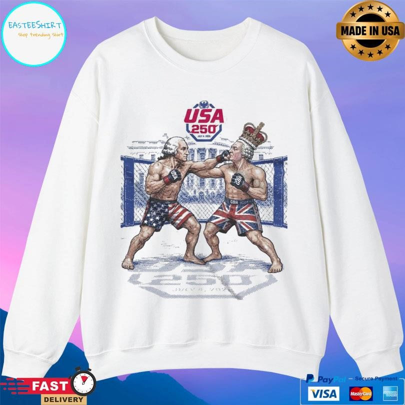 Usa 250 Mma July 4 2026 Shirt