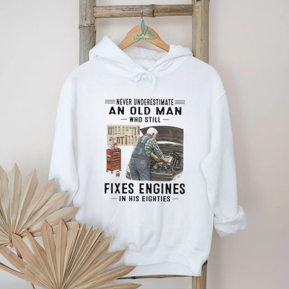 Never Underestimate An Old Man Who Still Fixes Engines In His Eighties
