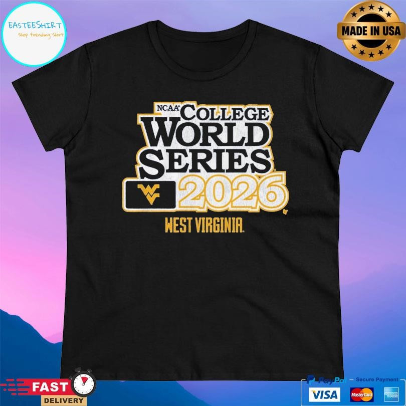 West Virginia Ncaa Baseball 2026 College World Series Shirt