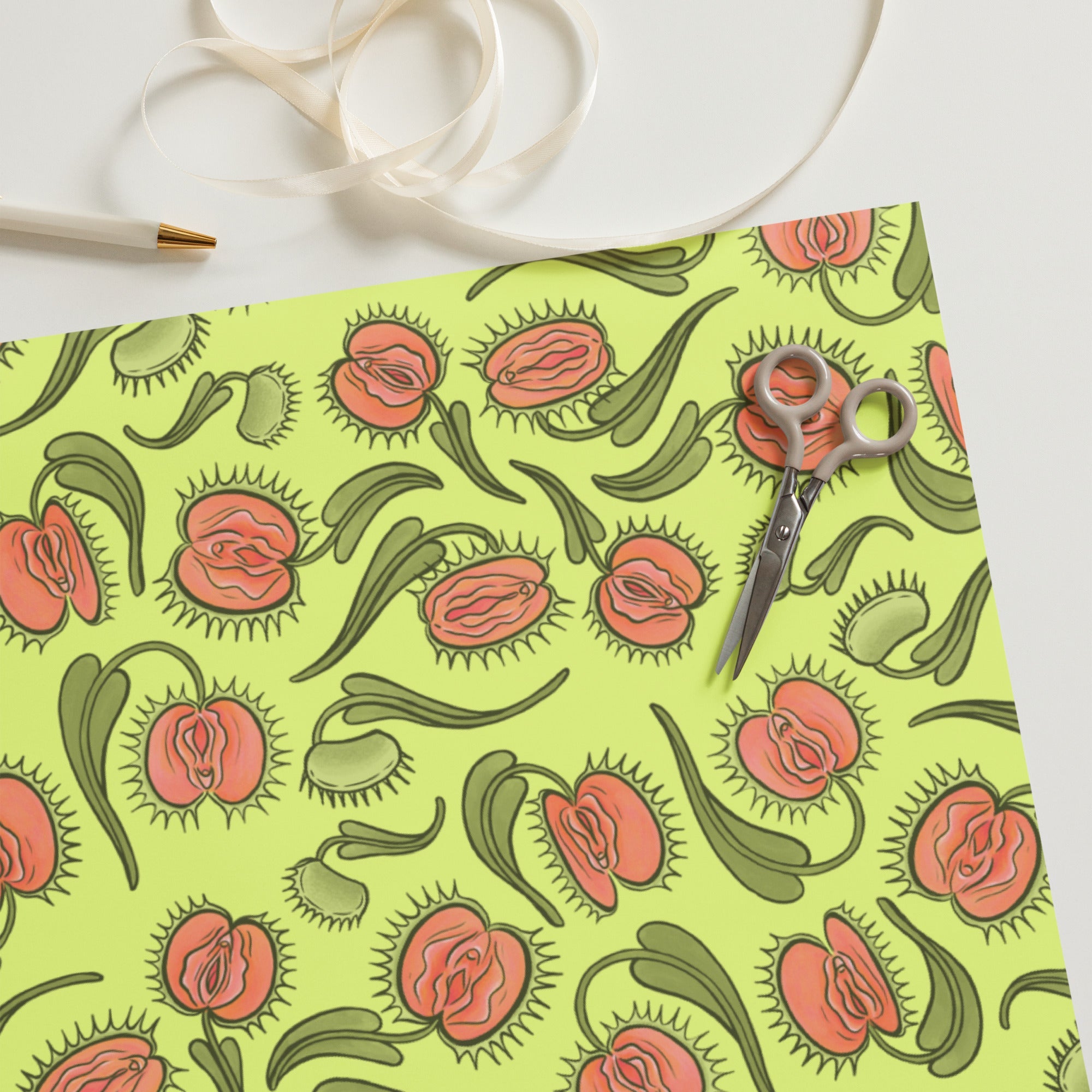NSFW Pattern Wrapping Paper Sheets