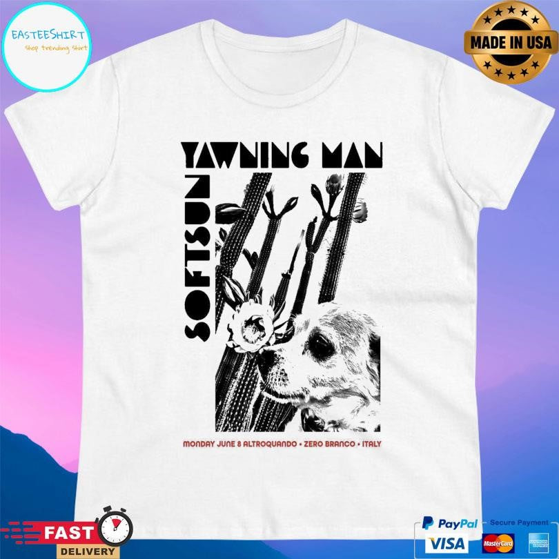 Yawning Man In Zero Branco Italy On June 8 2026 Shirt