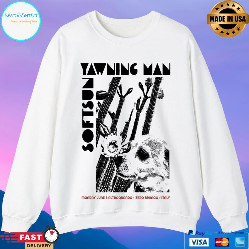 Yawning Man In Zero Branco Italy On June 8 2026 Shirt