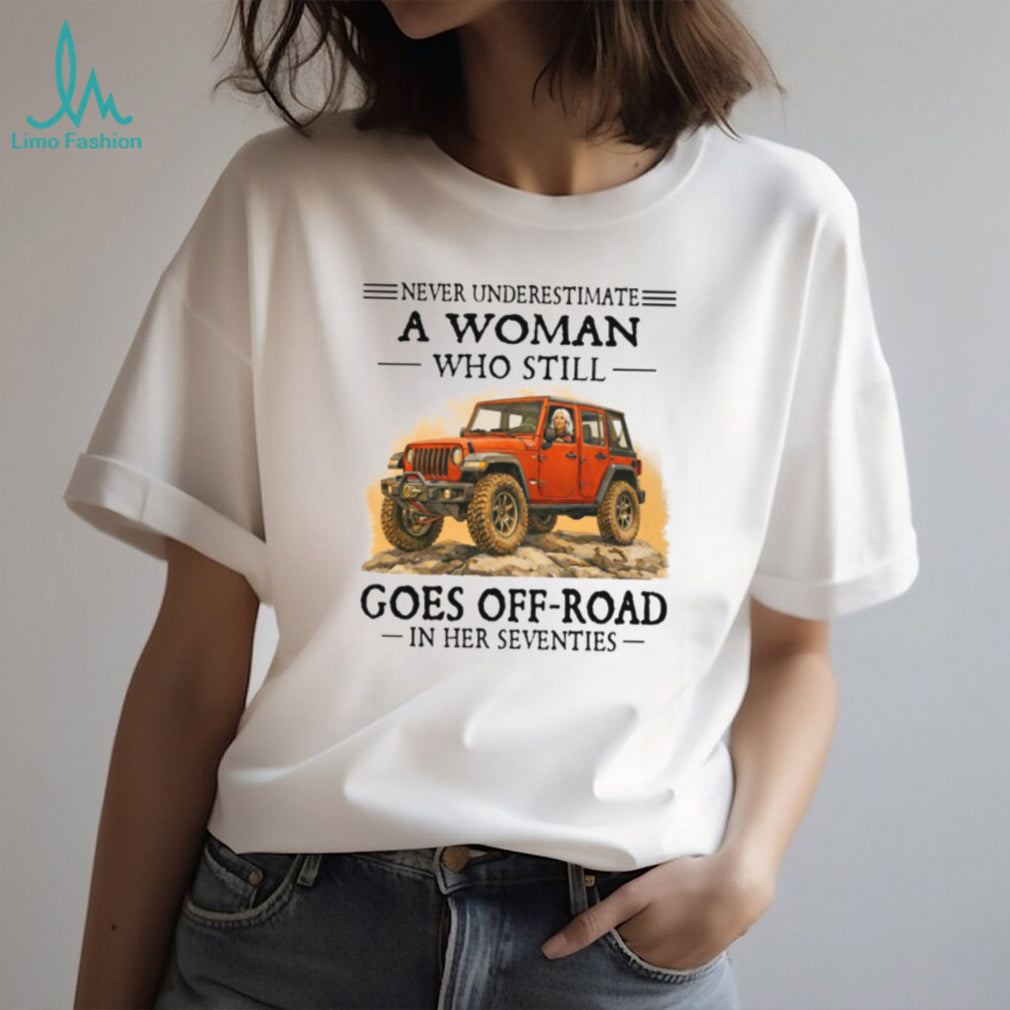 Never Underestimate A Woman Who Still Goes Off Road In Her Seventies