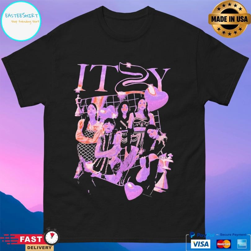 Yuna Itzy Checkmate Tour 2026 Shirt